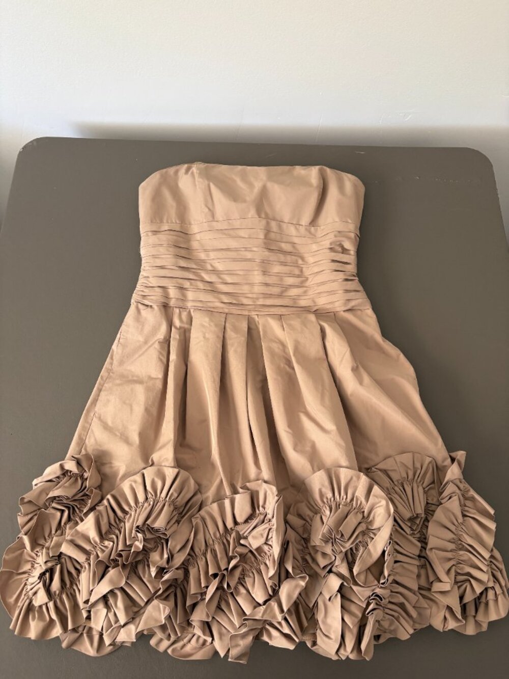 Strapless BCBG Max Azria Dress | Ruffles & Pockets